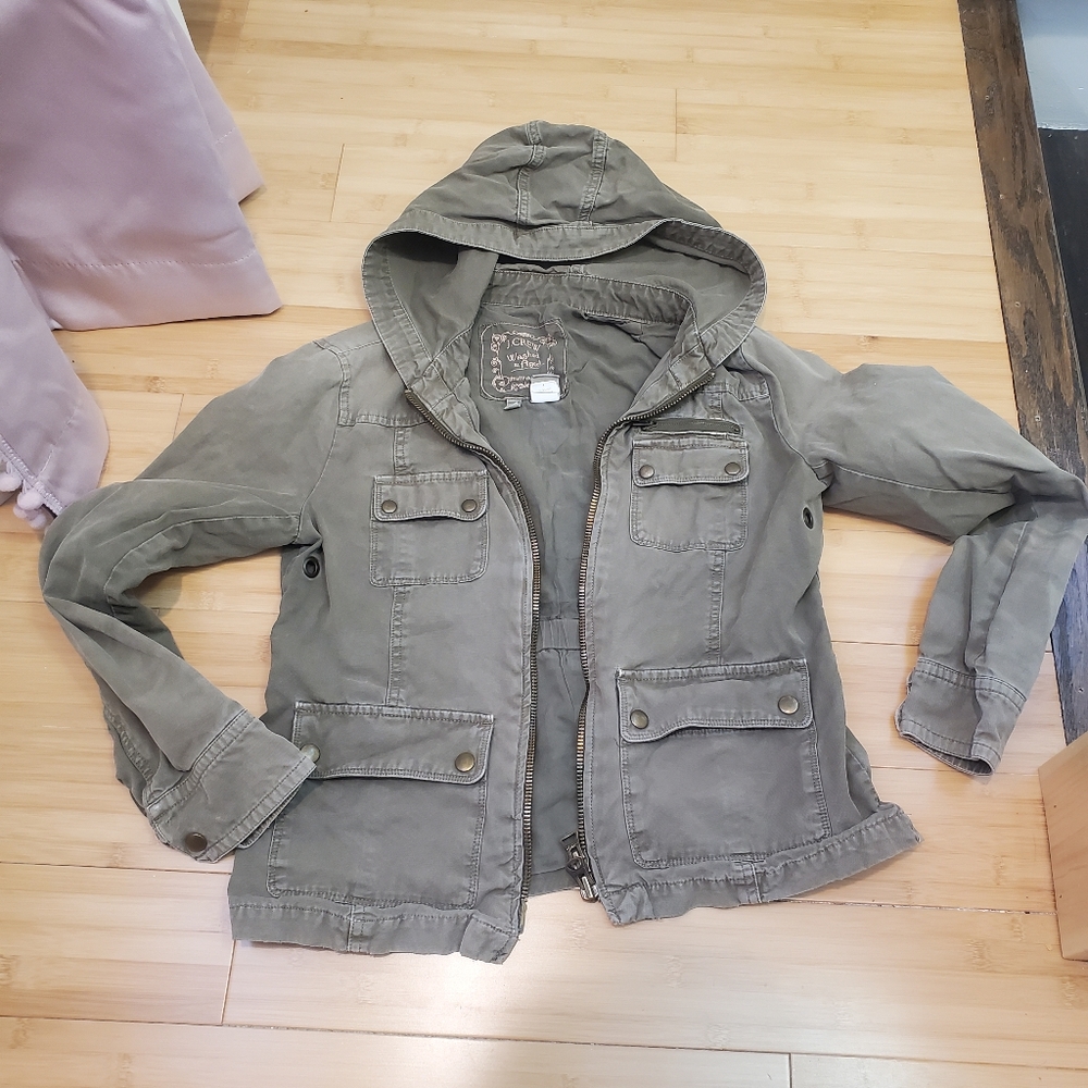 J Crew Utility Jacket size 2 small